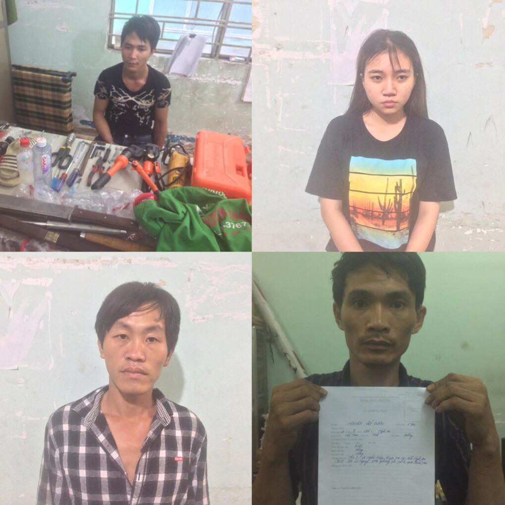 Hotgirl 19 tuổi cùng người tình cầm đầu băng nhóm trộm 'khủng' ở Sài Gòn Hotgirl 19 tuoi cung nguoi tinh cam dau bang nhom trom 'khung' o Sai Gon