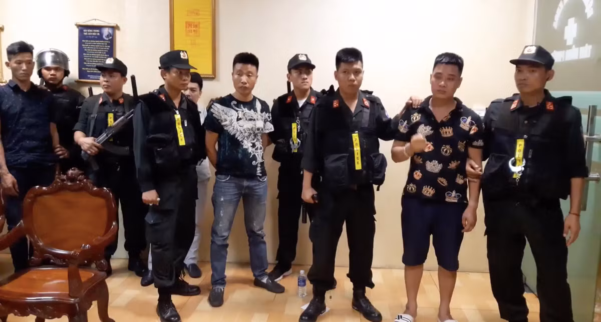 Hanh tung cua nhom giang ho o Dong Nai bi 100 canh sat bao vay bat giu