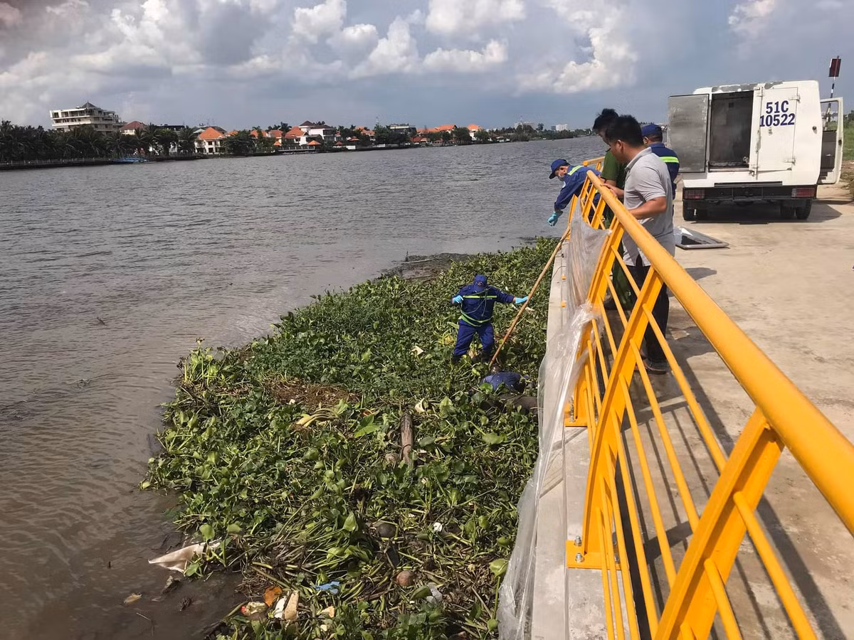 Phat hien 2 thi the nam gioi troi tren song Sai Gon