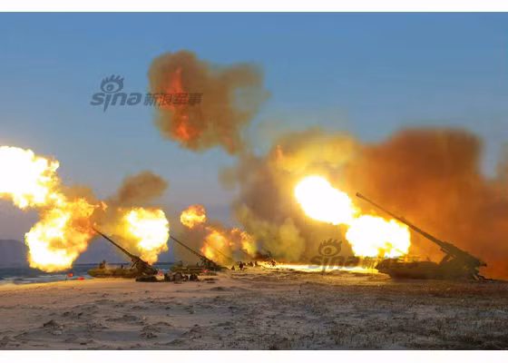 Ước tính, khẩu siêu pháo này của Triều Tiên đạt tầm bắn 40-60km. Tức là nếu đặt ở khu phi quân sự DMZ, nó đủ sức vươn tới Seoul và gây ra một đại họa.