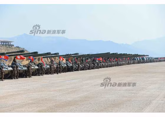 Koksan được xem là một trong những mẫu pháo tự hành có cỡ nòng lớn nhất hiện nay, lên tới 170mm.