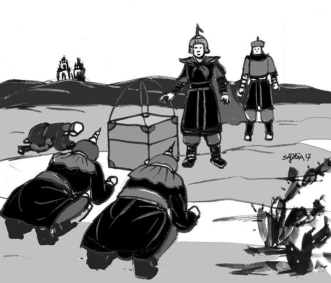 Theo đánh giá của vua Minh Mạng, Lê Khôi là vị tướng giỏi nhất của nhà Hậu Lê, có công đánh đuổi quân Minh, quét sạch quân Chiêm Thành quấy nhiễu. Vị vua triều Nguyễn đã chọn Lê Khôi thờ ở Võ Miếu.