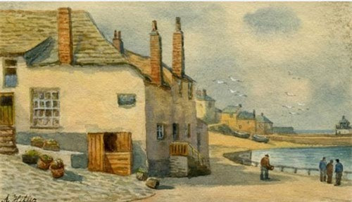  3. “Ngôi nhà sắc màu” Thời ở Vienna (1907 – 1912): Ngay từ khi còn trẻ, A. Hitler đã tìm thấy sự đam mê hội họa trong tâm hồn. Nhưng cha của người họa sĩ trẻ là Alois Hitler lại muốn con mình bớt mơ mộng và tìm một công việc mang tính thực tế hơn như làm việc trong ngành hải quan. Một vài năm sau cái chết đột ngột của cha (năm 1903), Hitler chuyển tới thủ đô Vienna và bắt đầu cuộc sống của một nghệ sĩ nghèo. Hitler sống tạm qua những tháng ngày đói khổ bằng việc bán những tấm bưu thiếp phong cảnh cho khách du lịch.