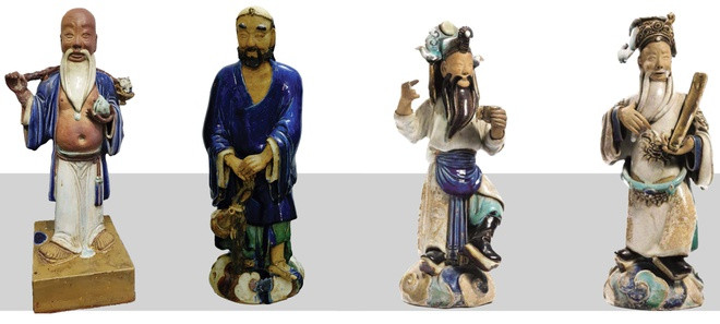 Độc đáo điển tích Tây du ký, Tam quốc diễn nghĩa trên đồ gốm cổ Sài Gòn - Hình 5 Doc dao dien tich Tay du ky, Tam quoc dien nghia tren do gom co Sai Gon-Hinh-5