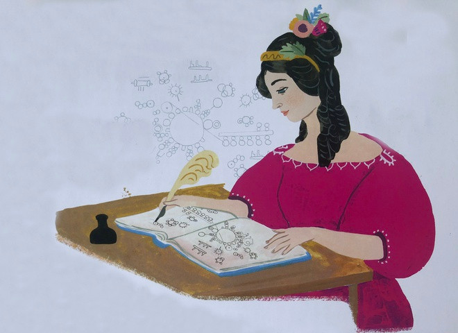  Ada Lovelace - lập trình viên máy tính đầu tiên trên thế giới: Ada Lovelace (1815-1852) là người phụ nữ Anh có trí thông minh tuyệt đỉnh. Bà đưa ra ý tưởng đột phá rằng có thể tạo ra các thuật toán để cỗ máy có khả năng tính toán, tự xử lý các chữ cái, biểu tượng, con số. Bà cũng đưa ra ý tưởng về nguyên lý hoạt động của máy này. Nhờ những nghiên cứu chi tiết về cách vận hành máy tính, Ada được coi là lập trình viên máy tính đầu tiên trên thế giới.