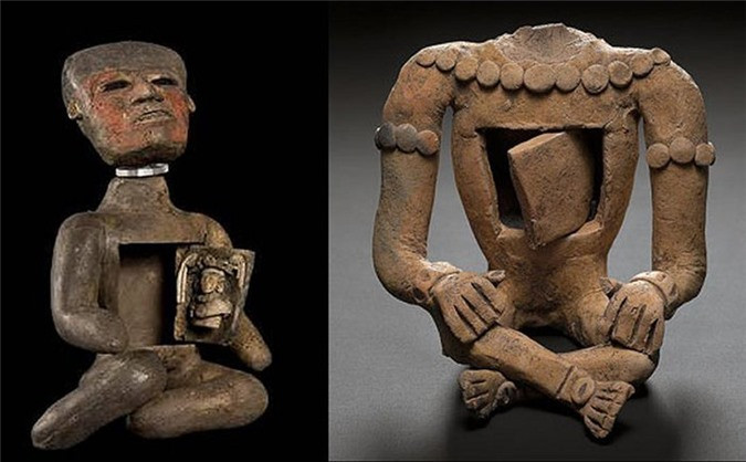 Những bức tượng nhỏ nằm trong bức tượng lớn có thể là hình ảnh giả tưởng của nội tâm, tinh thần đồng hành trong cơ thể chúng ta, hoặc là biểu tượng của sự sinh sản, tăng trưởng và nuôi dưỡng.