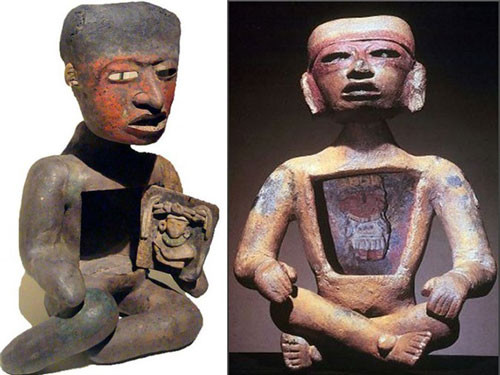 Những bức tượng này được người Mexico rất ngưỡng mộ, kính trọng và phần lớn được tìm thấy ở Teotihucan, nơi được coi là "thành phố của các vị thần". Nhưng cho đến nay vẫn không ai biết chính xác những bức tượng gốm kỳ dị này biểu thị điều gì.