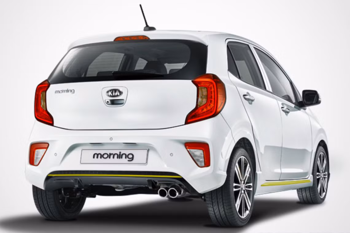 Phiên bản của mẫu xe đô thị cỡ nhỏ này tại thị trường Philippines với trang bị an toàn tiêu chuẩn bao gồm túi khí kép SRS, phanh chống bó ABS, khởi động không cần chìa khóa, móc ISOFIX cho ghế trẻ em phía sau.