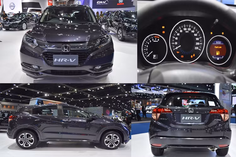 Trang bị an toàn trên xe gồm: 4 túi khí an toàn, chống bó cứng phanh ABS, phanh khẩn cấp EBD, cân bằng điện tử ESP, hệ thống phanh đổ xe điện tử và hỗ trợ khởi hành ngang dốc HAS, camera lùi…Hiện giá bán Honda HR-V vẫn chưa được công bố tại Thái Lan.