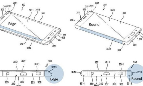 Sắp có smartphone Samsung màn hình uốn cong toàn diện.