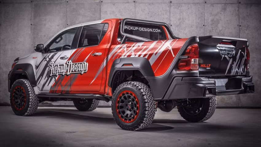 Toyota Hilux độ lại với gói nâng cấp toàn diện Hilly hứa hẹn sẽ sẵn sàng đối đầu với bất kỳ trở ngại nào.