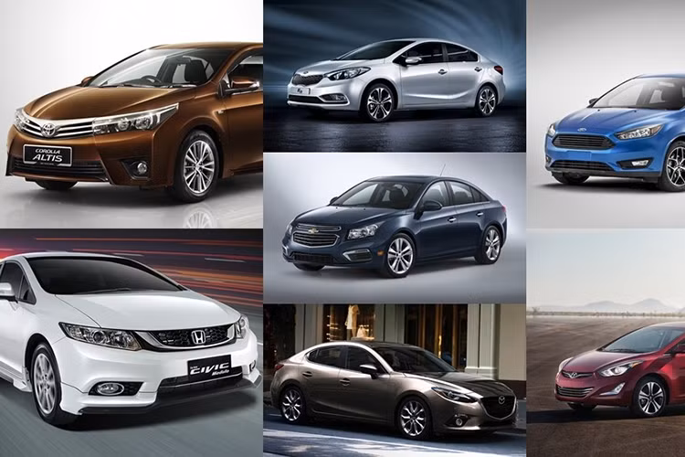 Phân khúc xe hạng C tại thị trường ôtô Việt với sự góp mặt của 6 mẫu xe là Mazda 3, Toyota Altis, Honda Civic, Chevrolet Cruze, Ford Focus, Kia Cerato trong tháng 9 hầu hết đều có doanh giảm. Dẫn đầu doanh số trong phân khúc vẫn là Mazda 3 và "ế" nhất vẫn là Ford Focus. 