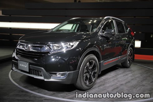 Honda CR-V Custom Concept được ra mắt được cho là sự chuẩn bị cho Honda CR-V 2018 sẽ trình làng trong thời gian sắp tới.