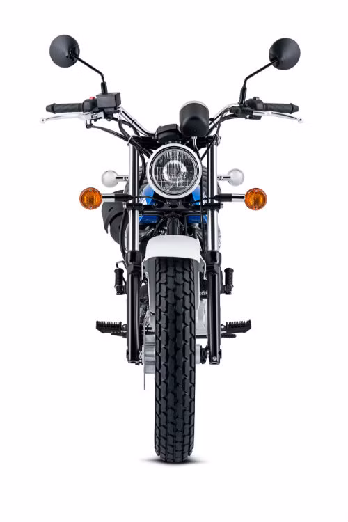 Xe có chiều dài 2.140 mm, rộng 865 mm, chiều cao yên 770 mm và trọng lượng thô ở mức 128 kg.