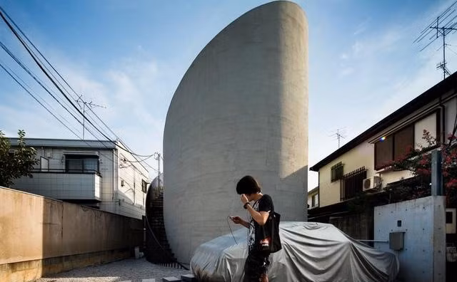 Ngôi nhà có hình thù "kì dị" có ở khắp nơi ở Tokyo.