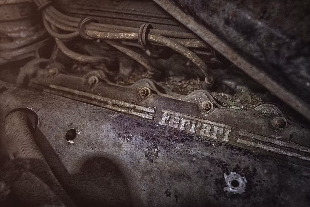 Ferrari Daytona sở hữu khối động cơ V12 4.4l 2 van/xi-lanh nạp khí tự nhiên thuộc họ máy Colombo với góc chữ V 60 độ, sử dụng chế hòa khí Weber, cho công suất tối đa 352 mã lực. Sức mạnh động cơ được truyền tới cầu sau qua hộp số sàn 5 cấp.