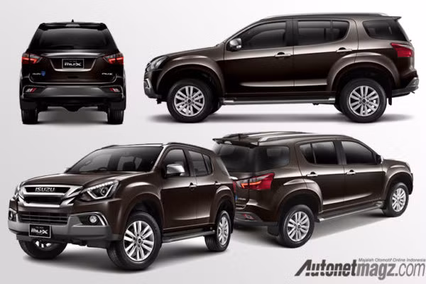 Tại thị trường Thái Lan, Isuzu mu-X 2017 có hai phiên bản động cơ cho khách hàng lựa chọn là cơ turbo diesel 1.9L, công suất 150 mã lự và mô-men xoắn cực đại 350Nm, đi kèm hộp số sàn 6 cấp, dẫn động cầu sau và có thêm tuỳ chọn hộp số tự động 6 cấp.