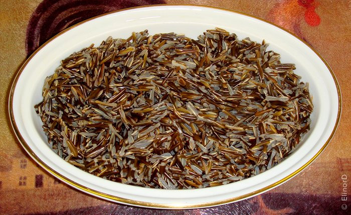Gạo hoang hay gạo dại có nguồn gốc từ Bắc Mỹ. Loại gạo này mất khá nhiều thời gian, khoảng 60 phút để nấu chín. Ảnh:.bodybuilding.