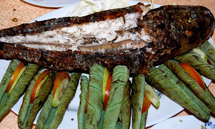 Cá lóc nướng trui cũng là một trong những món ăn mà du khách thập phương đến với Cần Thơ đều muốn thưởng thức. Ảnh: yong.