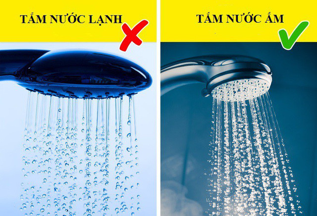 1. Liệu pháp nhiệt độ: Tắm nước ấm giúp thư giãn các cơ bắp căng thẳng và có thể giảm đáng kể tình trạng đau đầu. Tuy nhiên, không phải lúc nào bạn cũng có thời gian để tắm. Trong trường hợp này, chườm túi nóng cũng là một cách hữu ích. 