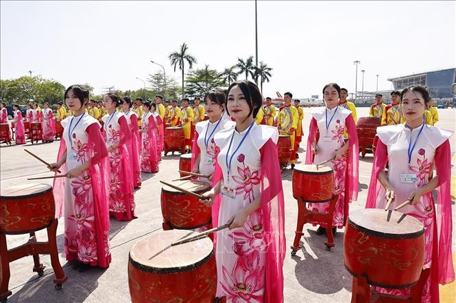 Tong Bi thu, Chu tich nuoc Trung Quoc Tap Can Binh roi Ha Noi-Hinh-5