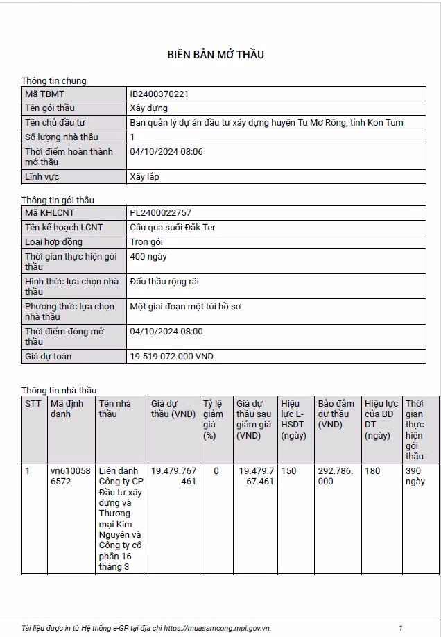 Kon Tum: Ai sẽ thi công cầu qua suối Đăk Ter? Kon Tum: Ai se thi cong cau qua suoi Dak Ter?