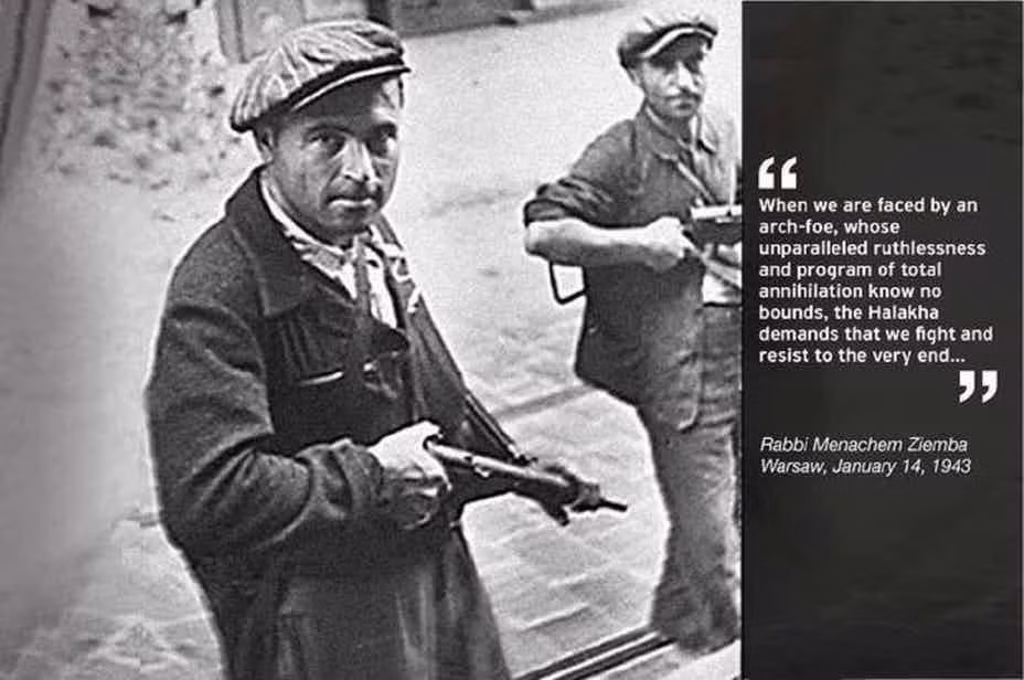 Nạn nhân của cuộc thảm sát Holocaust chủ yếu là người Do Thái. Từ năm 1941 - 1943, nhiều người Do Thái ở các khu ổ chuột đã đứng lên chống lại phát xít Đức. Mặc dù những cuộc nổi dậy này khá nhỏ nhưng đã gây ra một số thiệt hại đáng kể với Đức quốc xã.