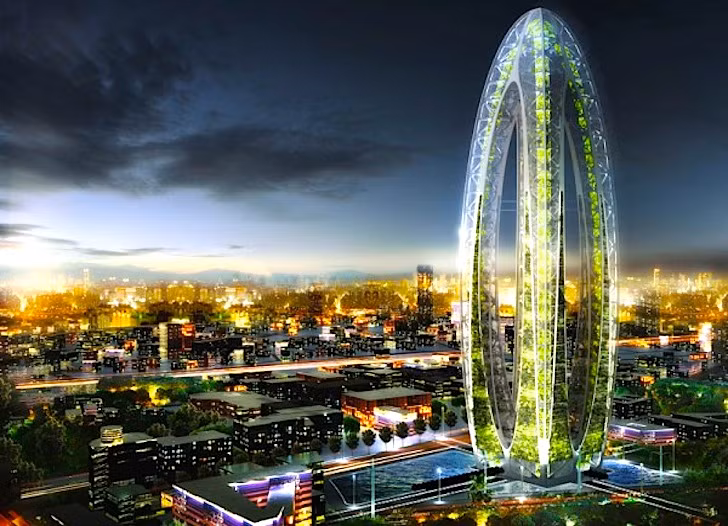 Không chỉ thành công trong lĩnh vực kiến trúc, ông Callebaut gây được tiếng vang khi viết nhiều ấn phẩm như sách, tạp chí hay viết những bài báo nói về vấn đề phát triển bền vững môi trường sống. Ảnh: vincent.callebaut.org.