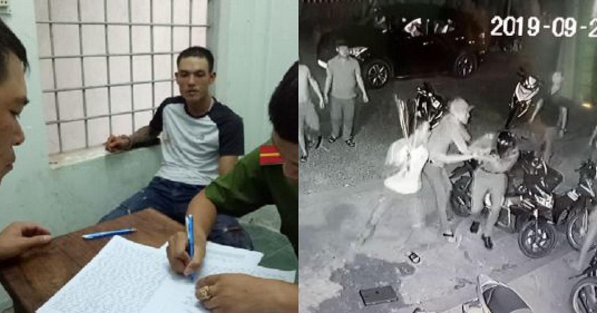 Cảnh sát buộc phải nổ súng bắn chỉ thiên để giữ trật tự và trấn áp. Tuy nhiên, nhóm côn đồ này không giải tán, không dừng gây rối mà còn dùng dao và gậy tấn công lực lượng chức năng, làm 3 người bị thương.