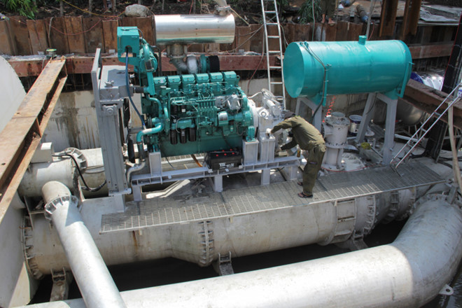 Sau này, khi dự án hoàn thành thành phố có tính toán lại hợp đồng với chủ đầu tư máy bơm hay không thì lại là vấn đề khác. 