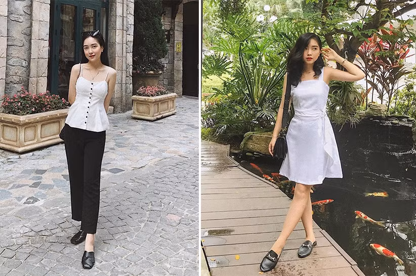 Sở hữu vóc dáng nhỏ nhắn, Mai Hà Trang thường chọn trang phục nhấn vào vòng eo con kiến. Cô gái quê Bắc Giang khẳng định mình là cô gái có mắt thẩm mỹ khi dưới mỗi bài đăng tại trang cá nhân, nhiều dân mạng lại vào hỏi địa chỉ mua quần áo và khen ngợi.