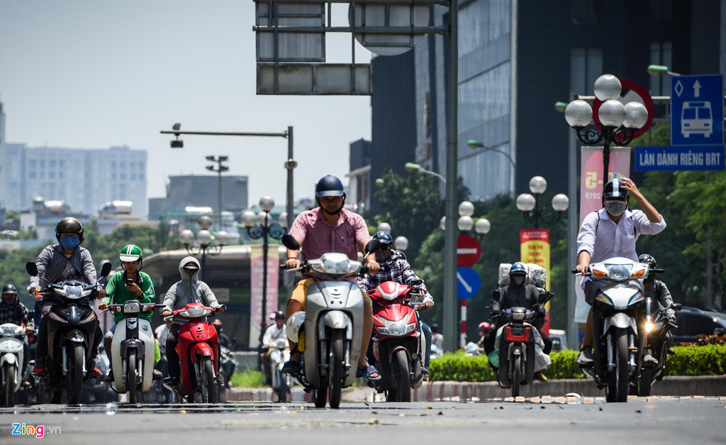 Nhung tuyen pho chong oi ngay 40 do C o HN