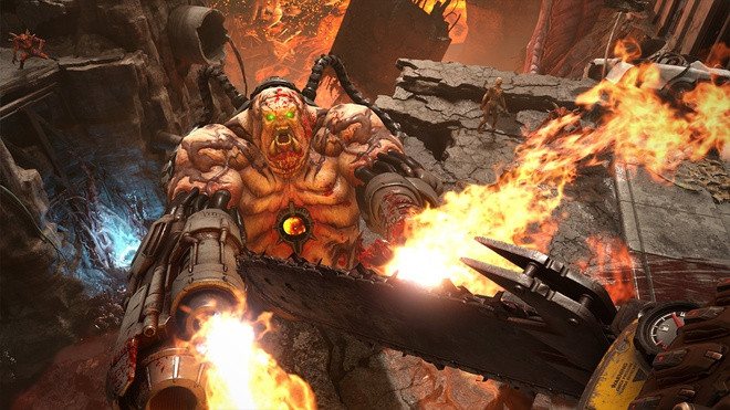 DOOM Eternal: Sau thành công vang dội của DOOM Remake năm 2016, tại sự kiện E3 2018, nhà sản xuất id Software tiếp tục công bố phần tiếp theo có tên DOOM Eternal. Trò chơi dự kiến lấy bối cảnh sau các sự kiện của phiên bản DOOM 2016. Ngoài ra, tựa game còn hứa hẹn sẽ thêm nhiều kỹ năng đặc biệt cho anh chàng DOOM Slayer cũng như nâng cấp mục chơi mạng. DOOM Eternal dự kiến ra mắt vào ngày 20/3 trên nhiều hệ máy như Xbox One, PS4, PC, Nintendo Switch và Google Stadia.