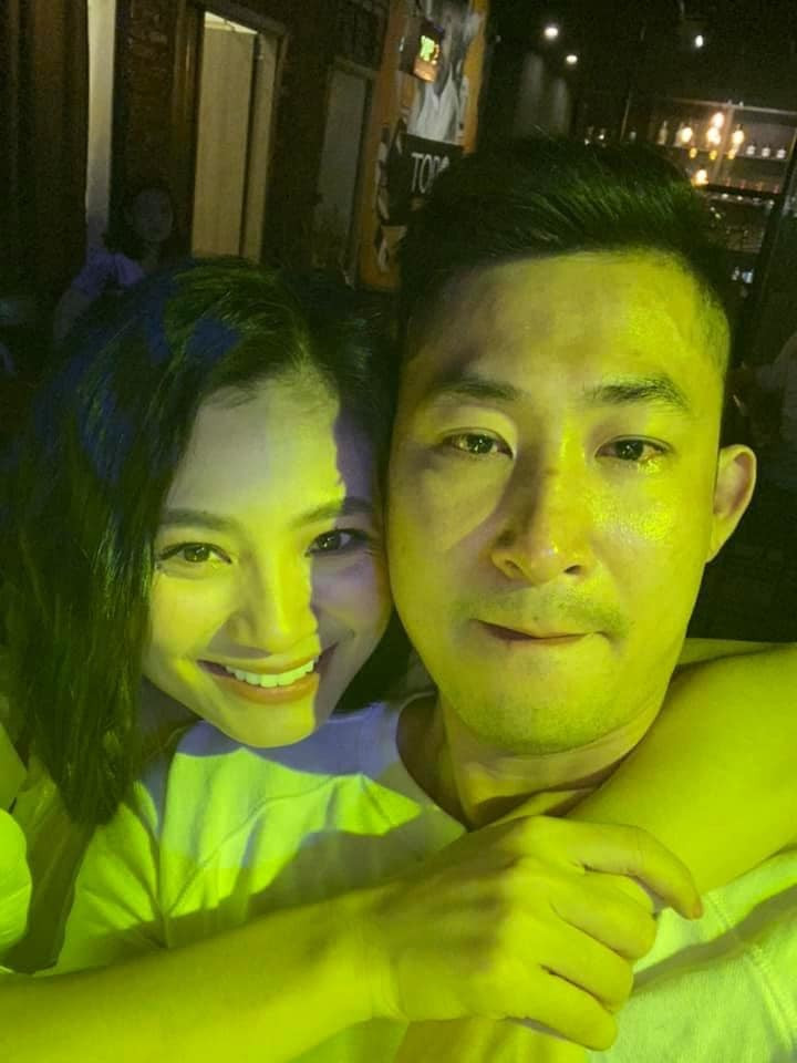 Diệu Hương và Trọng Nhân thân thiết ở ngoài đời.