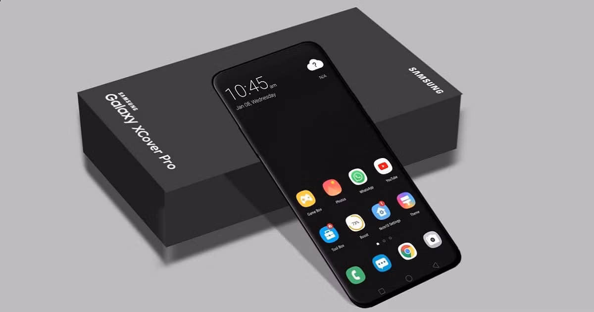 Galaxy XCover Pro sở hữu viên pin có dung lượng 4050mAh có thể “tháo rời” được Galaxy XCover Pro được trang bị chip Exynos 9611, RAM 4 GB và bộ nhớ trong 64 GB. Thiết bị được chạy trên nền Android 9.0. Phím nguồn tích hợp cảm biến vân tay nằm bên cạnh phải. Máy sở hữu viên pin có dung lượng 4050mAh, hỗ trợ sạc nhanh 15 W qua cổng USB-C.