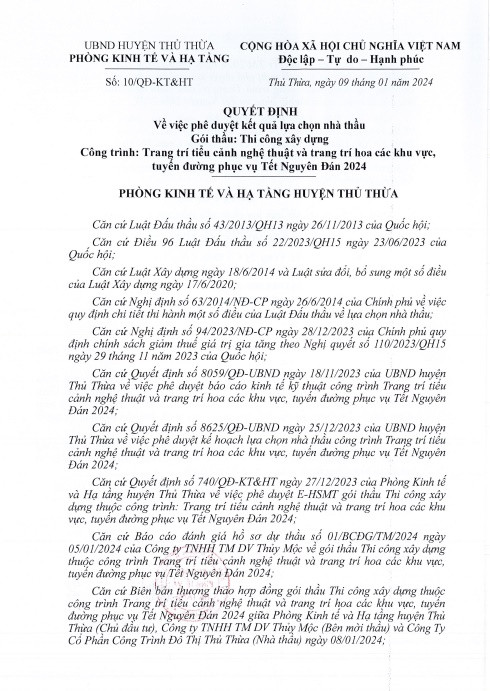 Cong ty CP Cong trinh do thi Thu Thua 1 ngay trung 2 goi thau-Hinh-3