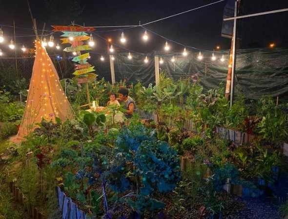 Khu vườn trăm loạt rau đẹp lung linh ở Củ Chi - Hình 6 Khu vuon tram loat rau dep lung linh o Cu Chi-Hinh-6