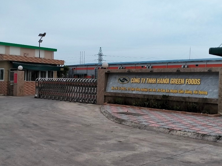 Hải Dương: Gây ô nhiễm môi trường,Cty Hanoi Green Food bị phạt nặng Hai Duong: Gay o nhiem moi truong,Cty Hanoi Green Food bi phat nang