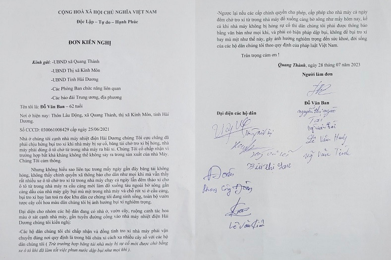 Bụi mù mịt do tro xỉ Nhà máy Nhiệt điện BOT Hải Dương, dân bức xúc - Hình 3 Bui mu mit do tro xi Nha may Nhiet dien BOT Hai Duong, dan buc xuc-Hinh-3