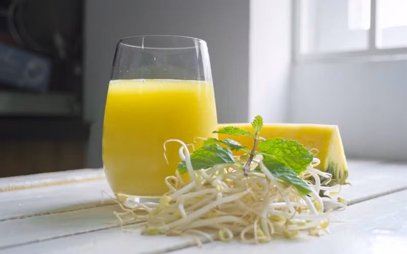 Cach lam nuoc ep gia do “vitamin tinh yeu” cho chong