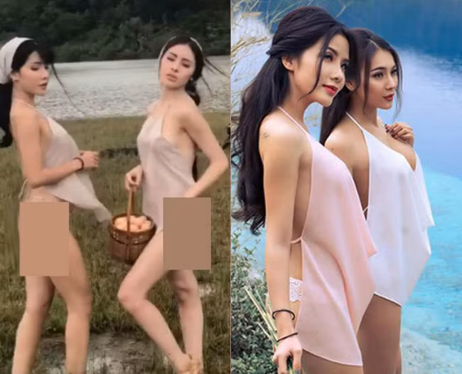 Ví dụ cách đây không lâu, chuyện á hậu Thư Dung mặc áo yếm cùng nội y "gây bão" dư luận.