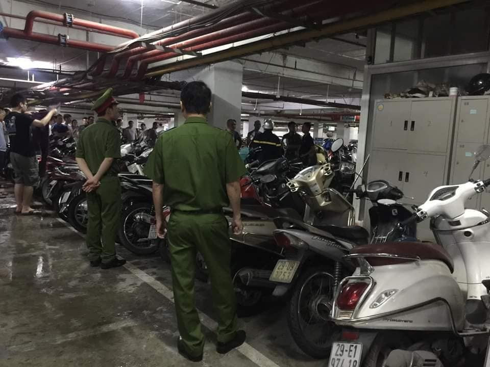 Chay duoi ham chung cu Hapulico, cu dan hot hoang-Hinh-3