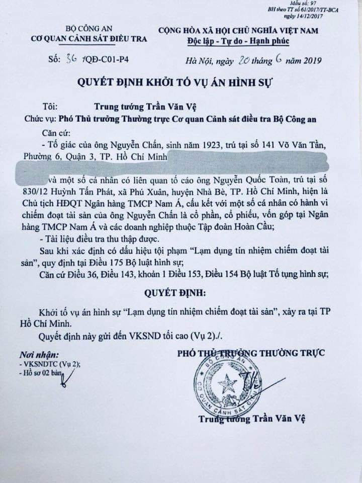 Vu chong dai gia Tu Huong kien con: Xac minh co phan cua ca nhan, to chuc