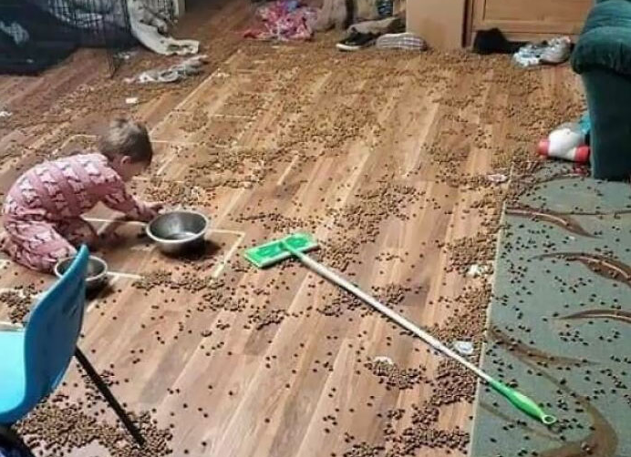 Chỉ còn biết thở dài khi nhìn cảnh tượng này!