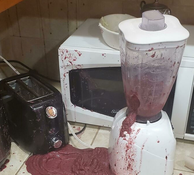 Thêm một “tác phẩm” khác của những đứa trẻ siêu nghịch ngợm.