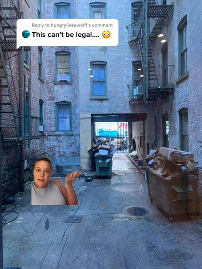 Caroline không hề biết rằng sẽ có nhiều rác như vậy khi cô xem căn hộ và ký hợp đồng thuê nhà.