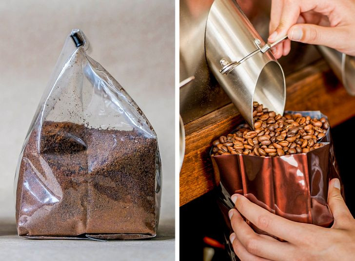 Những người yêu thích cà phê được khuyến cáo không nên mua cà phê xay vì sản phẩm được rất nhiều người yêu thích này thường bị làm giả bằng cách thêm một số “tạp chất”. Để tránh điều này, bạn có thể mua hạt cà phê và tự xay hoặc xay ở cửa hàng nơi bạn mua chúng.