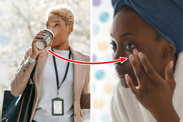 3. Uống cà phê trước bước sáng: Theo Bright Side, nếu bạn uống cà phê hàng ngày trước khi ăn sáng, bạn có thể tự gây hại cho làn da của mình. Ảnh: BS.