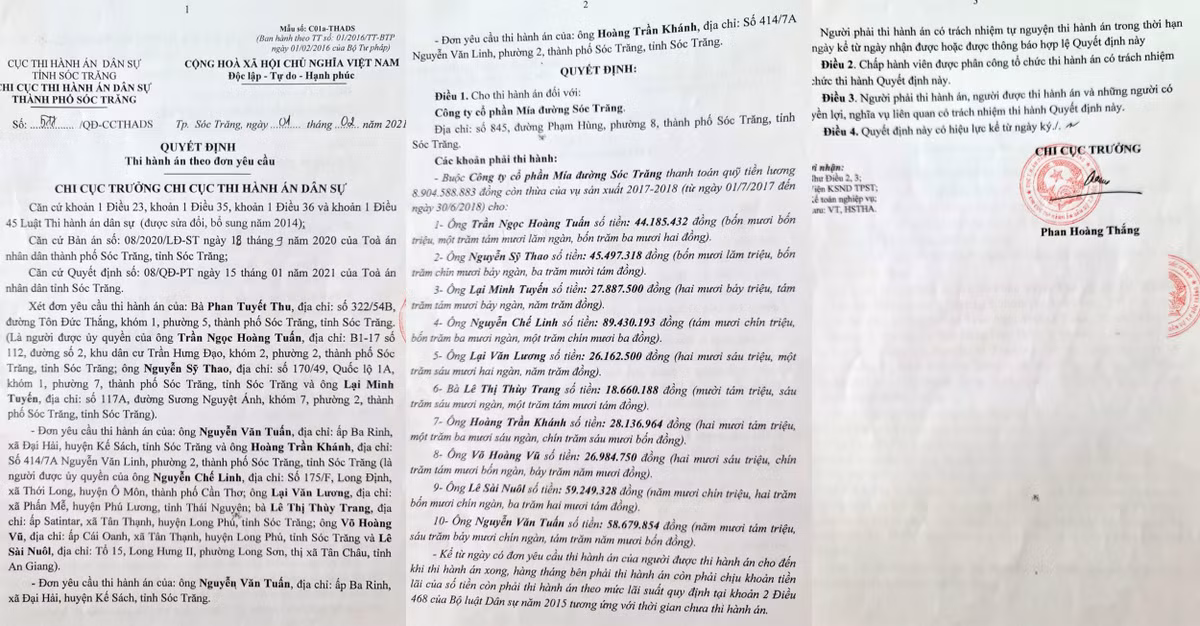 Mía đường Sóc Trăng chậm trả nợ người lao động - Hình 2 Mia duong Soc Trang cham tra no nguoi lao dong-Hinh-2