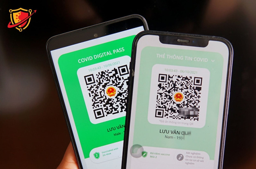 Vào chiều 7/10, bản cập nhật PC-Covid 4.0.4 đã được đưa lên kho ứng dụng Google Play cho người dùng smartphone Android, chậm hơn bản cho iOS 1 ngày. Thay đổi đáng chú ý là Thẻ thông tin trên PC-Covid được cải tiến và có 3 mã màu xanh - vàng - đỏ. Việc thay đổi mã màu cho Thẻ thông tin Covid theo quy định từng địa phương. Ảnh: Cục Tin học hóa.